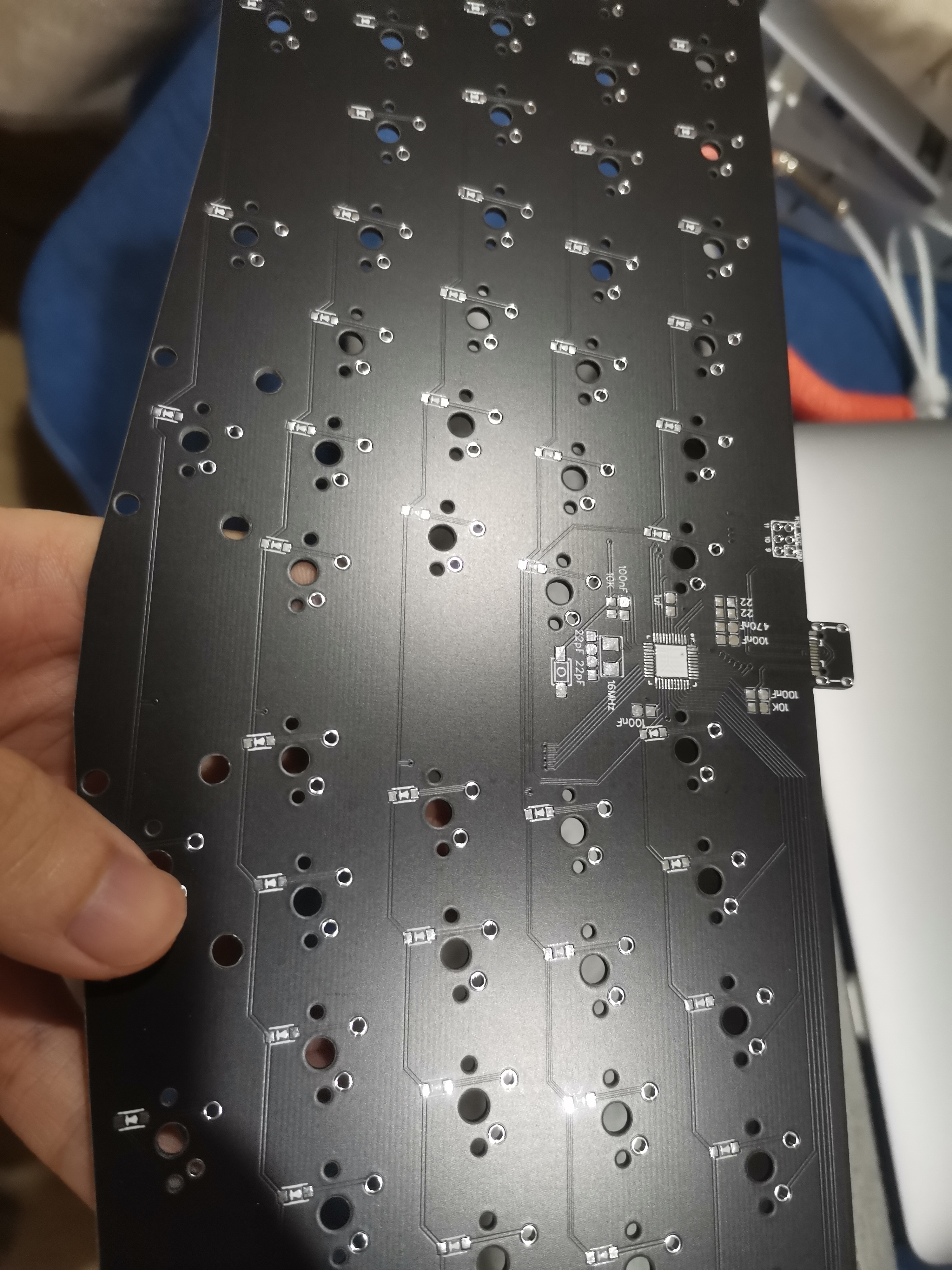 Alice keyboard bottom plate